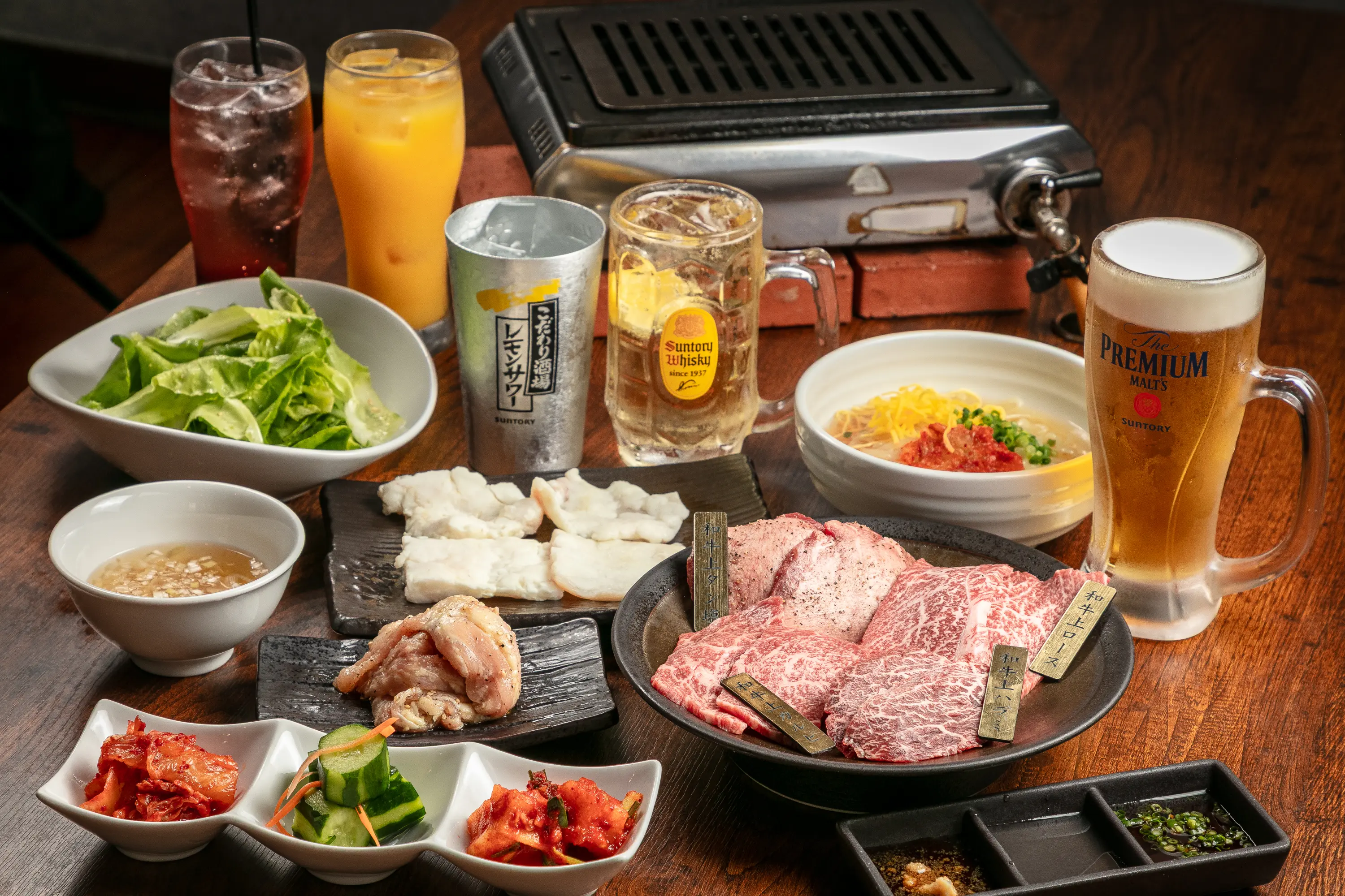 黒松ではどのシーンでも楽しめるようにコースメニューもご用意しています。